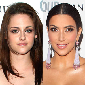 Kristen Stewart, Kim Kardashian Kristen Stewart, Kim Kardashian